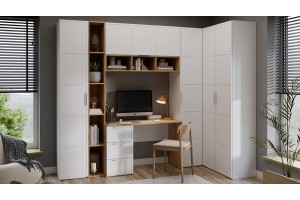 Детская Стелла Белый холст, Белый Жемчуг, Яблоня Беллуно