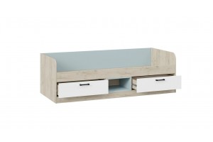 Детская Оливер Дуб крафт серый, Белый, Серо-голубой