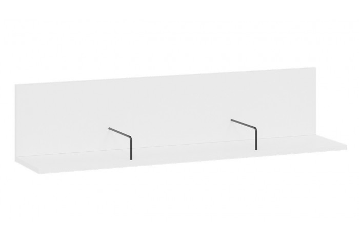 Полка настенная «Тиффани» 1092 Тип 2 - 415.010.000 Белый снег