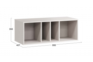 Полка настенная Тиффани 950 Кашемир