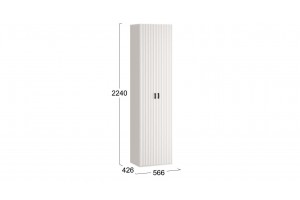 Шкаф для одежды Тиффани Исп. 2 Кашемир, Кашемир матовый