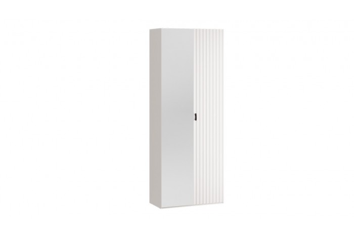 Шкаф комбинированный с 2 дверями «Тиффани» Исп.2.1 - 415.002.000 Кашемир, Кашемир матовый