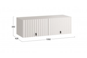 Шкаф настенный Тиффани 1092 Кашемир, Кашемир матовый