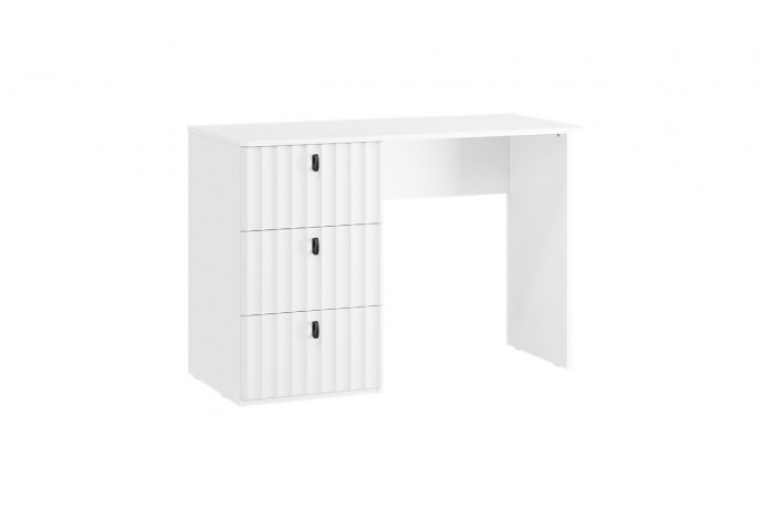 Стол письменный «Тиффани» Тип 1 - 415.005.000 Белый снег, Белый софт