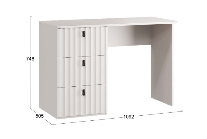 Стол письменный «Тиффани» Тип 1 - 415.005.000 Кашемир, Кашемир матовый