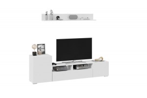 Гостиная Сильвия Белый Ясень