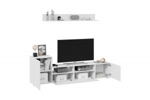 Гостиная Сильвия Белый Ясень