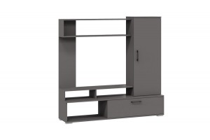 Стенка Сиена Графит Серый