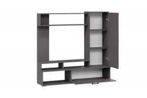 Стенка Сиена Графит Серый