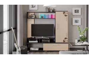 Стенка Сиена Венге Цаво, Дуб Молочный