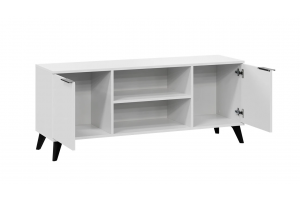 Гостиная Агата №5 Черный матовый, Белый Ясень