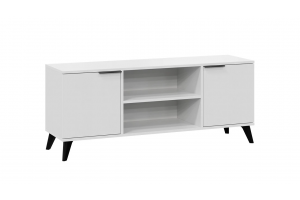 Гостиная Агата №6 Черный матовый, Белый Ясень