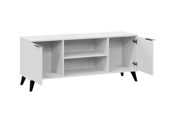 Набор мебели для гостиной «Агата» №6 - ГН-006 Черный матовый, Белый Ясень