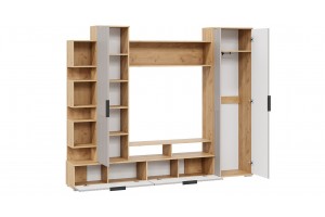 Гостиная Моника Дуб Крафт золотой, Кашемир сатин