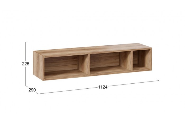 Гостиная «Порто» №1 - ГН-393.001 Яблоня Беллуно, Графит софт