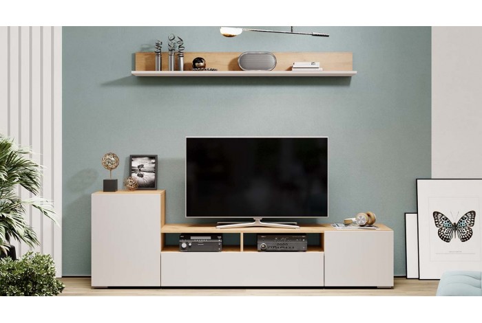 Гостиная «Сильвия» Дуб Крафт золотой, Кашемир