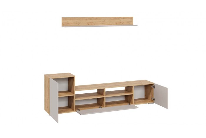 Гостиная «Сильвия» Дуб Крафт золотой, Кашемир