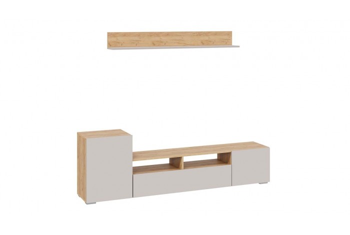 Гостиная «Сильвия» Дуб Крафт золотой, Кашемир