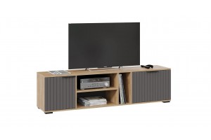 Гостиная Хилтон №4 Дуб Крафт золотой, Графит матовый