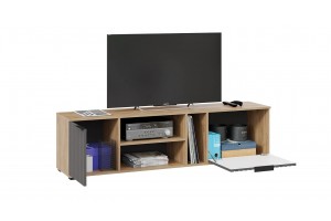 Гостиная Хилтон №4 Дуб Крафт золотой, Графит матовый