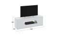 Тумба ТВ «Diamond» Тип 5 Белый глянец