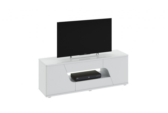 Тумба ТВ «Diamond» Тип 5 Белый глянец