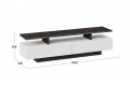 Тумба ТВ «Монтана» тип 1 - КМ+02.84.000.024 Белый, Ателье темный глянец