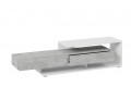 Тумба ТВ «Монтана» Тип 4 - КМ+02.84.000.027 Белый, Ателье светлый глянец