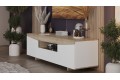 Тумба ТВ Тип 1 Белый Ясень, Дуб Сонома