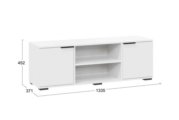 Модульная гостиная «Агата» Белый Ясень