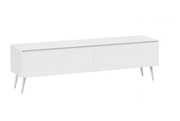 Модульная гостиная «Глосс» Яблоня Беллуно, Белый глянец, Стекло Белый глянец