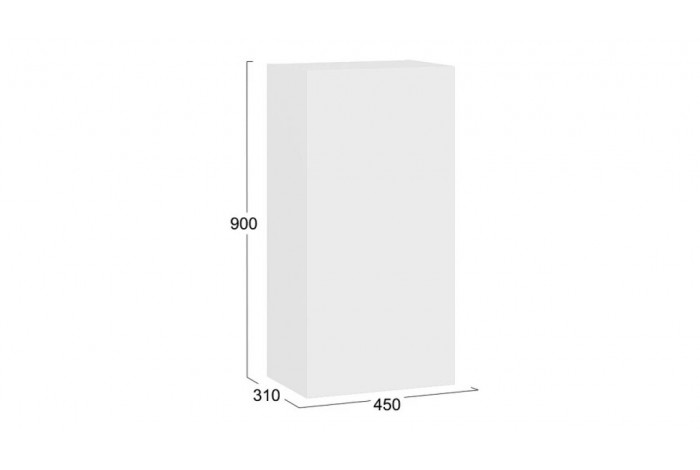 Модульная гостиная «Глосс» Яблоня Беллуно, Белый глянец, Стекло Белый глянец