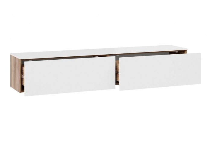 Модульная гостиная «Порто» Яблоня Беллуно, Белый софт