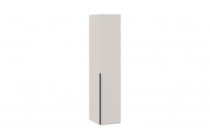 Шкаф для белья Порто (580) с 1 глухой дверью Кашемир матовый, Кашемир сатин