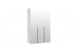 Шкаф для одежды Порто (580) с 3 зеркальными дверями Кашемир матовый