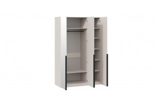 Шкаф для одежды Порто (580) с 3 зеркальными дверями Кашемир матовый