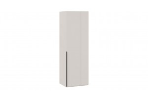 Шкаф угловой Порто (580) с 1 глухой дверью Кашемир матовый, Кашемир сатин