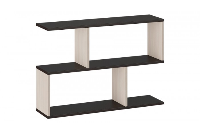 Полка настенная Тип 14 Венге Цаво, Дуб Молочный