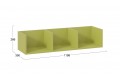 Полка настенная «Порто» - ТД-393.15.11-01 Зеленый