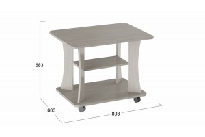 Стол журнальный Тип 8 Ясень шимо