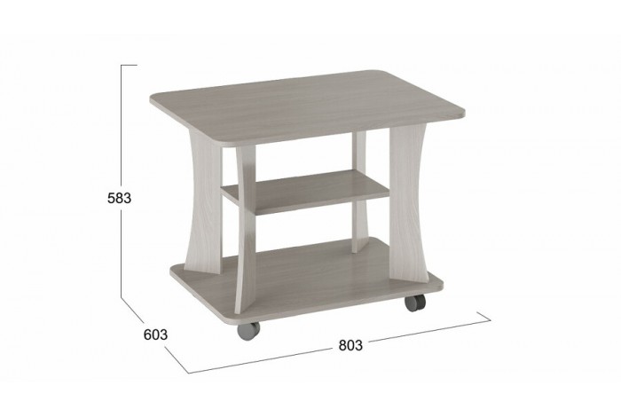 Стол журнальный Тип 8 Ясень шимо