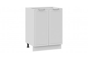 Кухонный гарнитур Белладжио длиной 120 см Белый, Фон белый