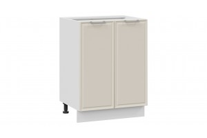 Кухонный гарнитур Белладжио длиной 120 см Белый, Софт панакота