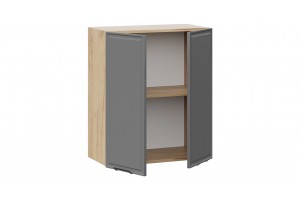 Кухонный гарнитур Белладжио длиной 120 см Дуб Крафт золотой, Софт графит