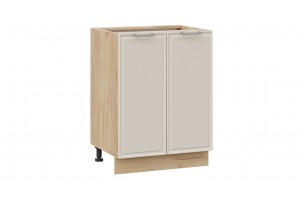 Кухонный гарнитур Белладжио длиной 120 см Дуб Крафт золотой, Софт панакота