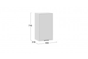 Кухонный гарнитур Белладжио длиной 160 см Белый, Фон белый
