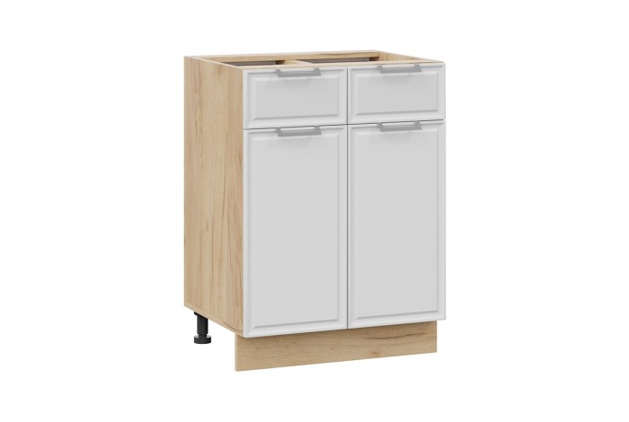 Кухонный гарнитур «Белладжио» длиной 160 см Дуб Крафт золотой, Фон белый