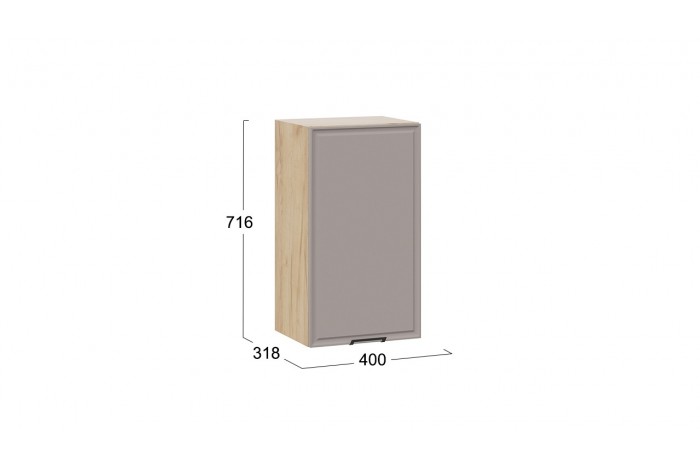 Кухонный гарнитур «Белладжио» длиной 160 (100) см Дуб Крафт золотой, Софт капучино