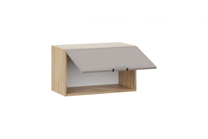 Кухонный гарнитур «Белладжио» длиной 160 (100) см Дуб Крафт золотой, Софт капучино