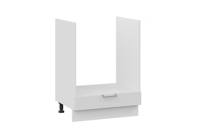 Кухонный гарнитур «Белладжио» длиной 160 см со шкафом НБ Белый, Фон белый